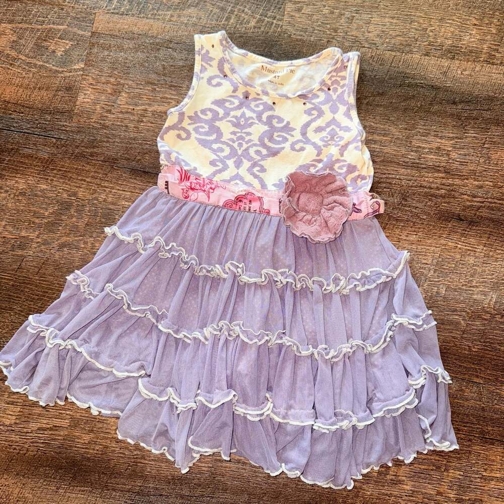 Mustard Pie Girls Dress Size 4T